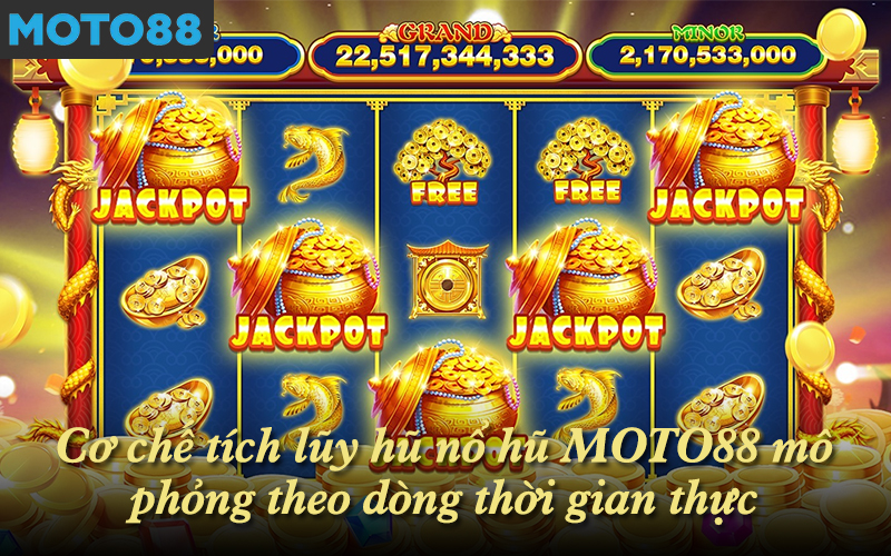 Cơ chế tích lũy hũ nổ hũ MOTO88 mô phỏng theo dòng thời gian thực