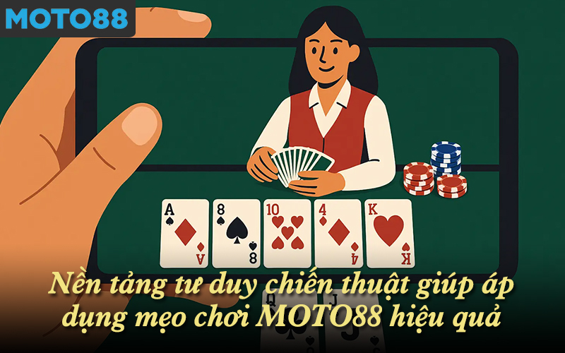 Nền tảng tư duy chiến thuật giúp áp dụng mẹo chơi MOTO88 hiệu quả